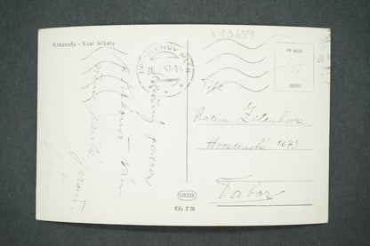 Postcard KRKONOSE - GOAT BACKS (x13659)