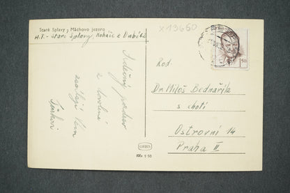 Pohlednice STARÉ SPLAVY, MÁCHOVO JEZERO (x13660)