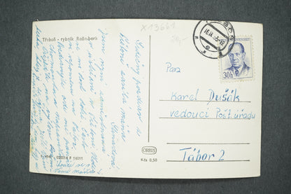 Pohlednice TŘEBOŇ RYBNÍK ROŽMBERK (x13661)