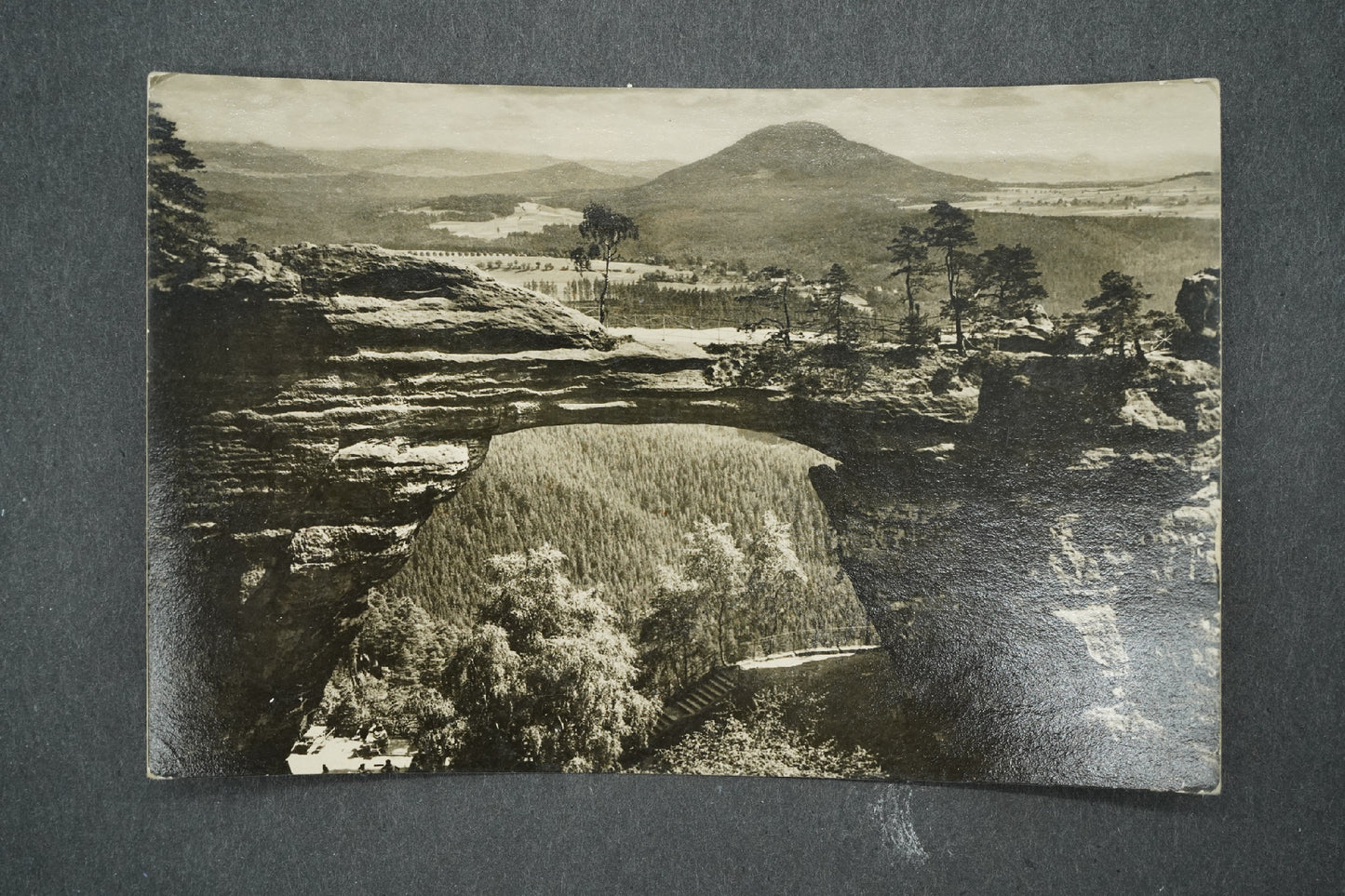 Pohlednice ČESKÉ ŠVÝCARSKO - PRAVČICKÁ BRÁNA A RŮŽÁK (x13667)