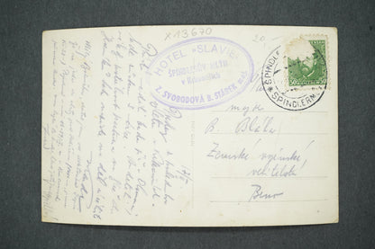 Pohlednice KRKONOŠE ZIMNÍ POHÁDKA (x13670)