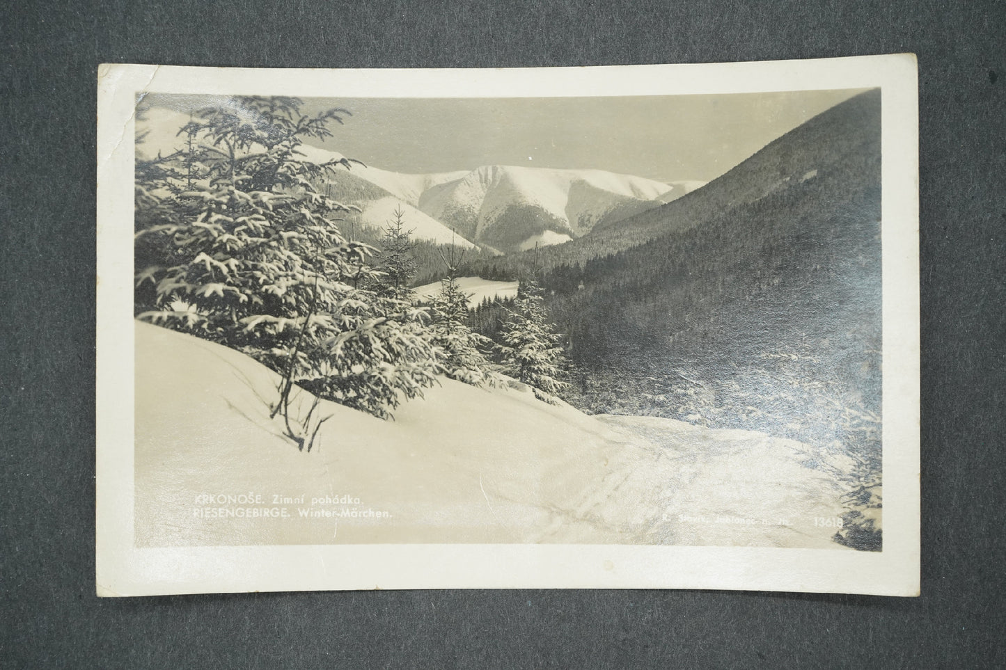 Pohlednice KRKONOŠE ZIMNÍ POHÁDKA (x13670)