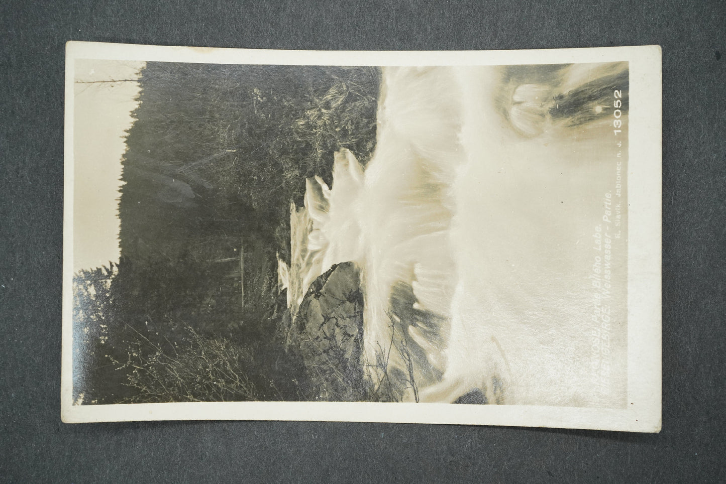 Pohlednice KRKONOŠE - PARTIE BÍLÉHO LABE (x13677)