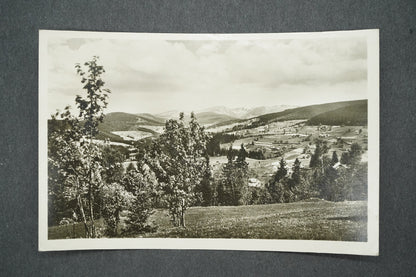 Pohlednice KRKONOŠE - VÝHLED OD BENECKA NA KOKRHÁČ (x13678)