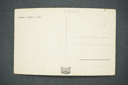 Postcard STAR AT THE POLICE STATION OVER METUJÍ (x13686)