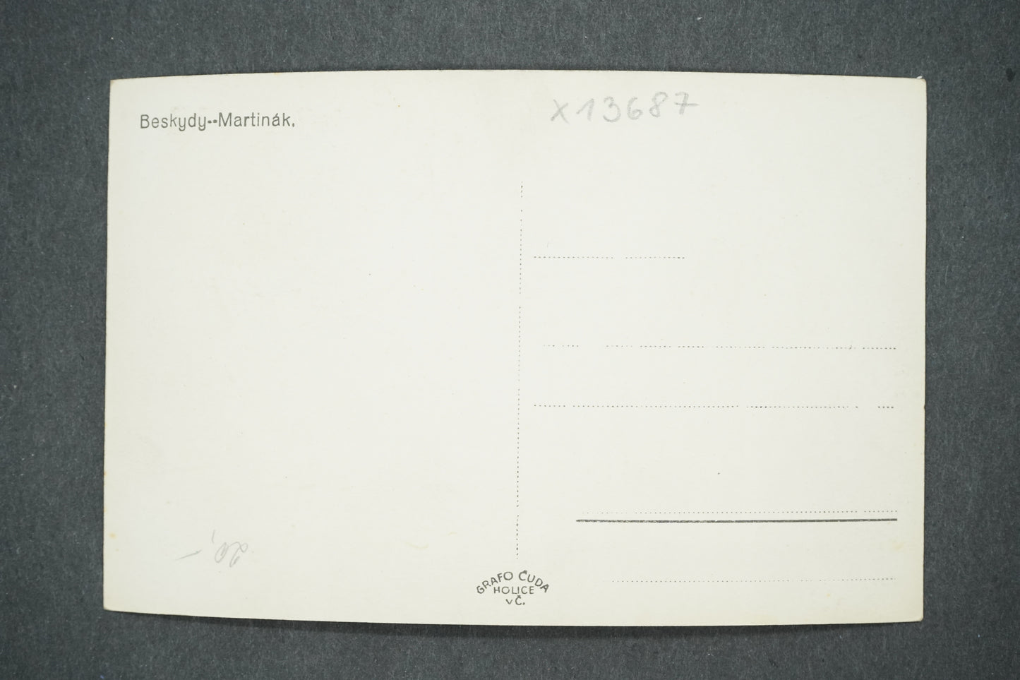 Pohlednice BESKYDY - MARTINÁK (x13687)