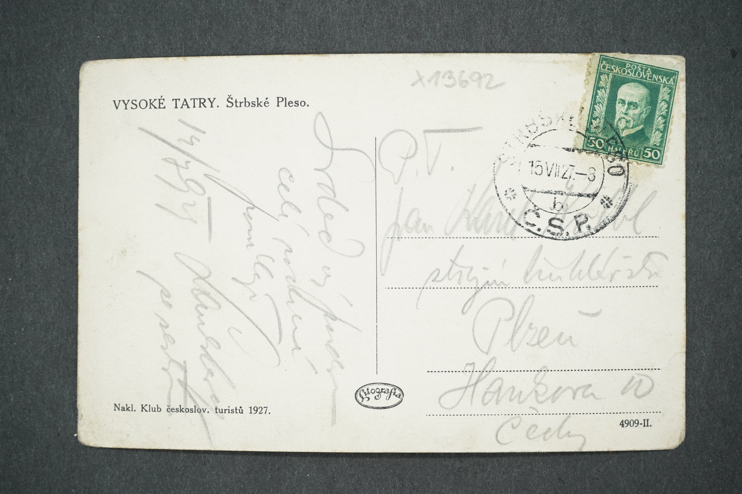 Pohlednice VYSOKÉ TATRY (x13692)