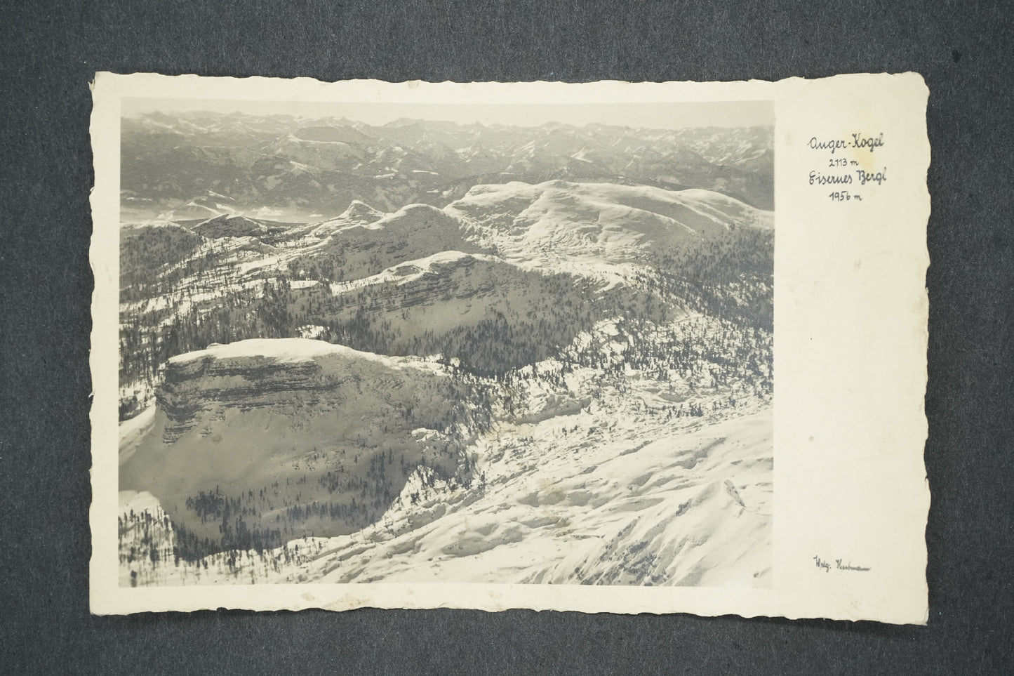 Pohlednice ANGER KOGEL 2113 M (x13699)