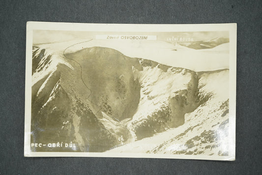 Pohlednice KRKONOŠE - PEC POD SNĚŽKOU (x13702)