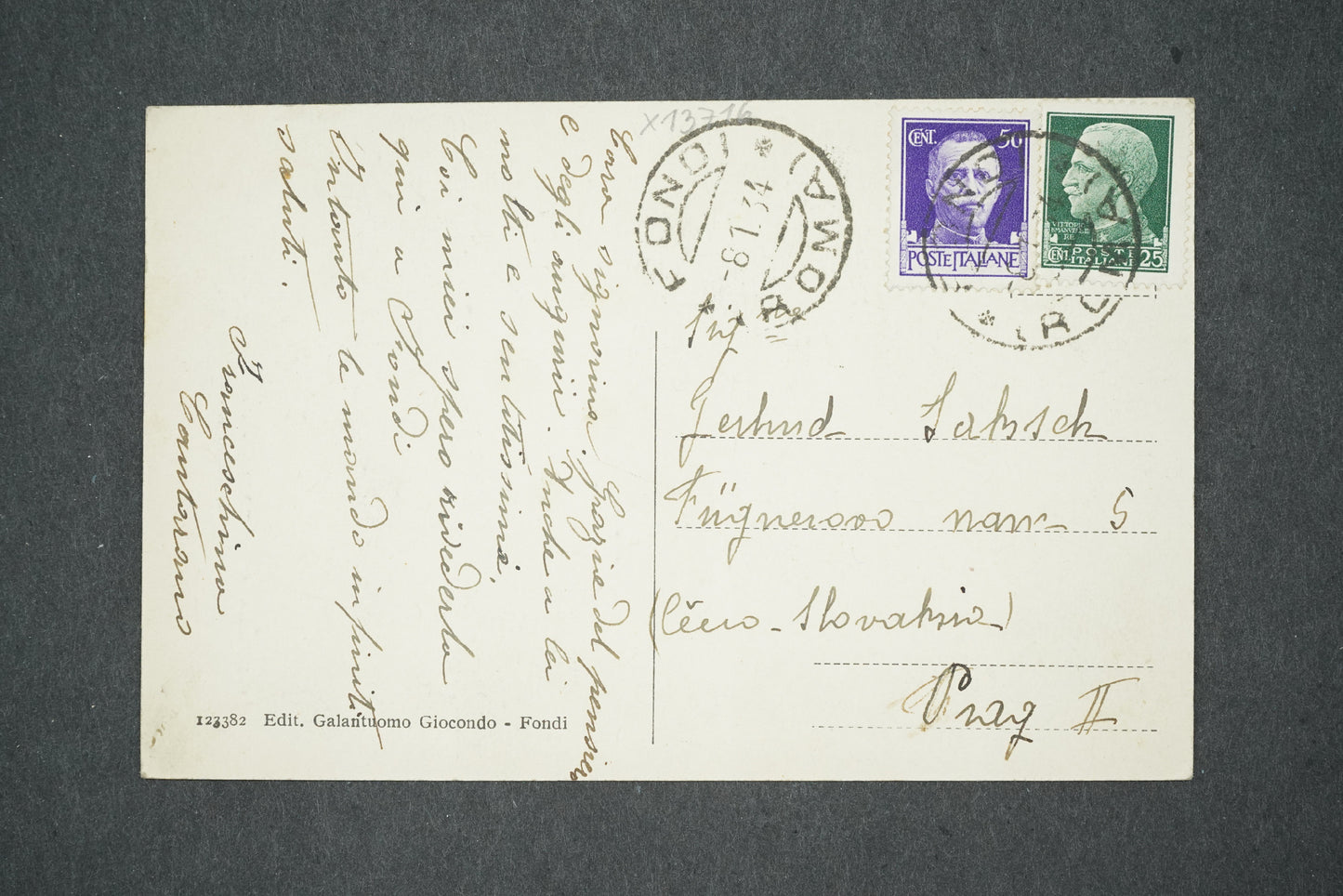 Pohlednice GIULIA GONZAGA - CONTESSA DI FONDI (x13716)