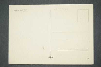 Pohlednice ORIG. B. HRADEČNÝ (x13796)