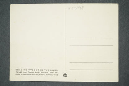 Pohlednice ZIMA VO VYSOKÝCH TATRÁCH (x13798)