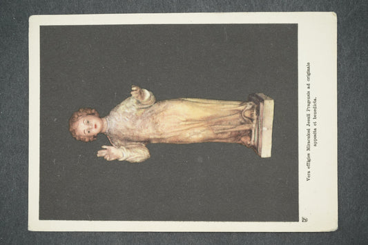 Pohlednice VERA EFFIGIES MIRACULOSI JESULI PRAGENSIS (x13837)