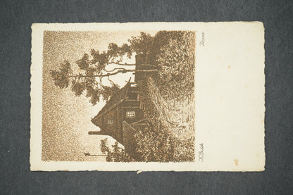 Pohlednice K. BUŠEK ZÁPAD (x13840)