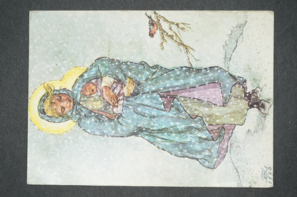 Pohlednice VESELÉ VÁNOCE (x13871)