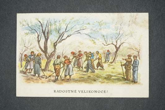 Pohlednice RADOSTNÉ VELIKONOCE (x13873)