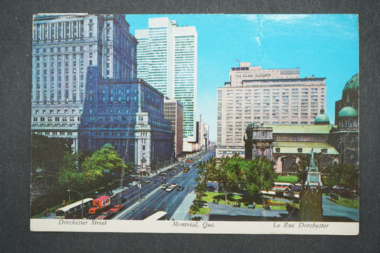 Pohlednice MONTRÉAL - DORCHESTER STREET (x13898)