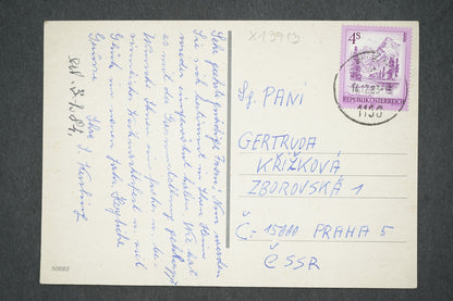 Pohlednice NĚMECKÁ KRAJINA V ZIMĚ (x13913)