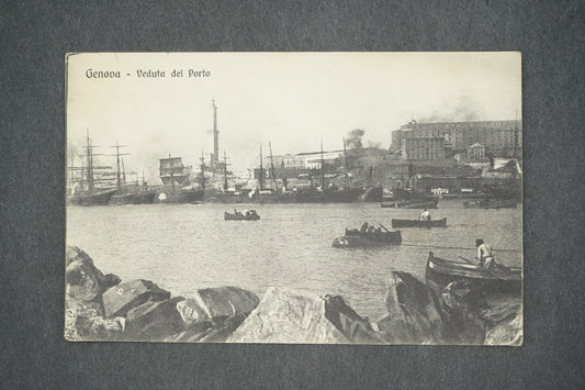 Pohlednice GENOVA - VEDUTA DEL PORTO (x13929)