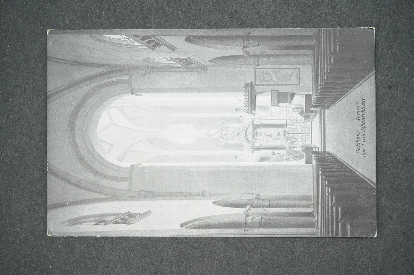 Pohlednice SALZBURG INNERES DER FRANZISKANERKIRCHE (x13941)