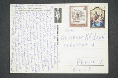 Pohlednice SALZBURG VOM KAPUZINERBERG (x13955)
