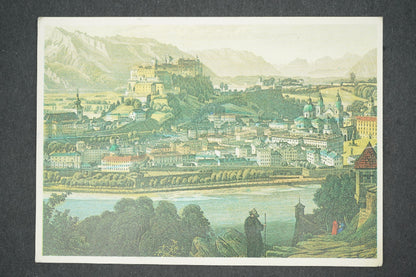 Pohlednice SALZBURG VOM KAPUZINERBERG (x13955)