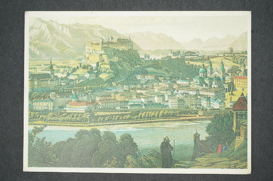 Pohlednice SALZBURG VOM KAPUZINERBERG (x13955)