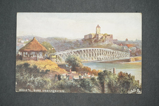 Pohlednice HALLE AS BURG GIEBICHENSTEIN (x13983)