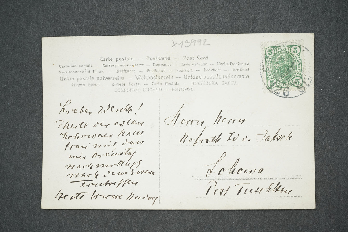 Pohlednice ČESKÁ KRAJINA (x13992)