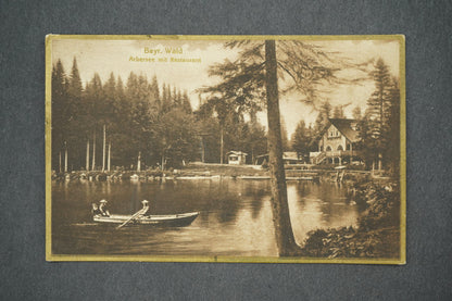 Pohlednice BAYR. WAID ARBERSEE MIT RESTAURANT (x13996)