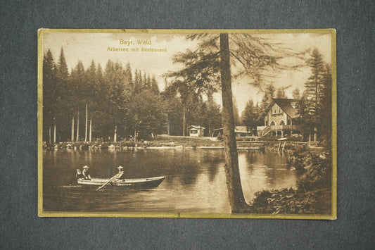 Pohlednice BAYR. WAID ARBERSEE MIT RESTAURANT (x13996)