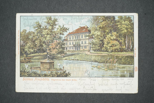 Pohlednice SCHLOSS TRSCHIBLITZ (x14015)