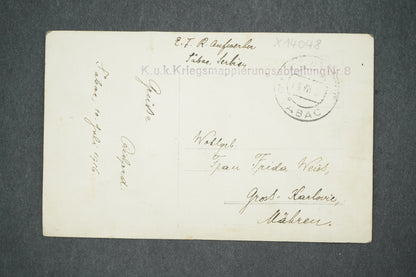 Pohlednice RODINA VOJÁCI DĚTI K.U.K Nr.8 (x14048)