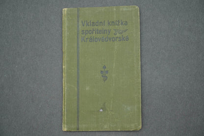 VKLADNÍ KNÍŽKA SPOŘITELNY KRÁLOVÉDVORSKÉ (x14914)