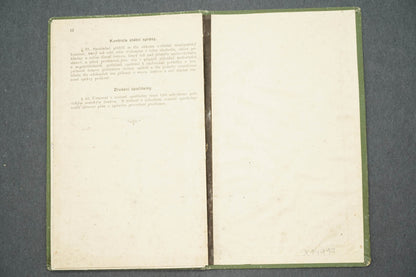 VKLADNÍ KNÍŽKA MĚSTSKÉ SPOŘITELNY V RYCHNOVĚ N. K. (x14917)