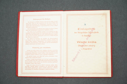 VKLADNÍ KNÍŽKA (x14918)