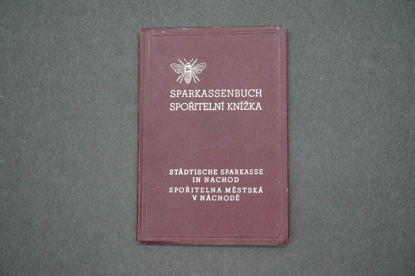 SPOŘITELNÍ KNÍŽKA SPOŘITELNA MĚSTSKÁ V NÁCHODĚ (x14921)