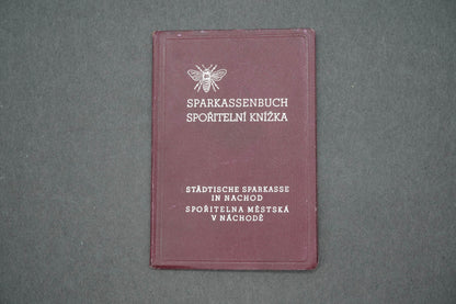 SPOŘITELNÍ KNÍŽKA SPOŘITELNA MĚSTSKÁ V NÁCHODĚ (x14921)