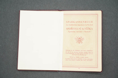 SPOŘITELNÍ KNÍŽKA SPOŘITELNA MĚSTSKÁ V NÁCHODĚ (x14921)