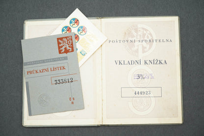 VKLADNÍ KNÍŽKA POŠTOVNÍ SPOŘITELNA (x14925)