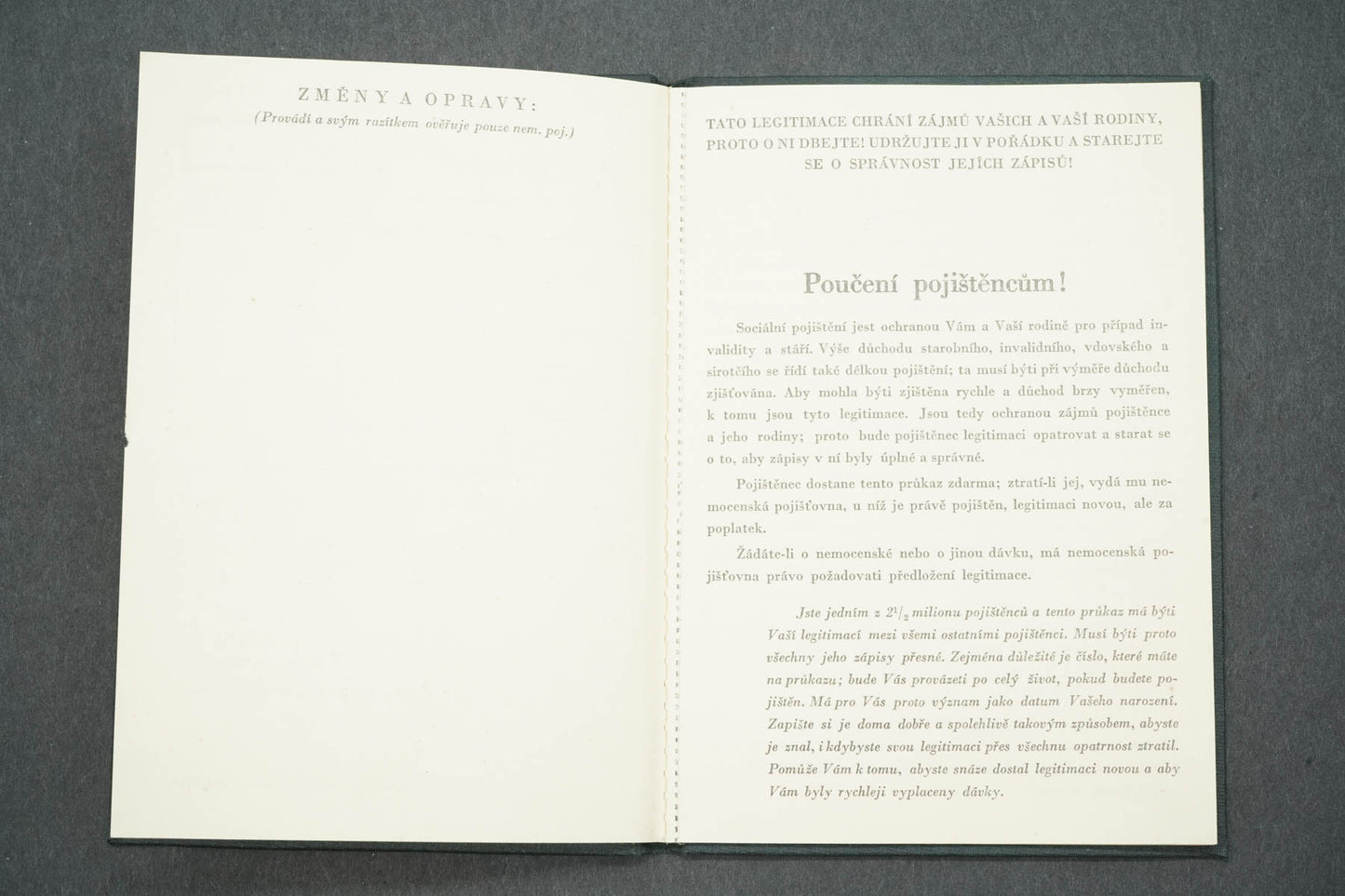 ÚSP ÚSTŘEDNÍ SOCIÁLÍ POJIŠŤOVNA (x14927)