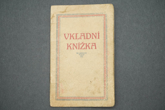 VKLADNÍ KNÍŽKA (x14929)