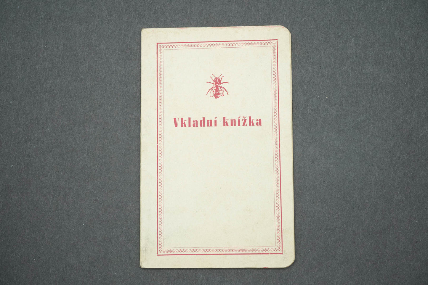 VKLADNÍ KNÍŽKA (x14930)