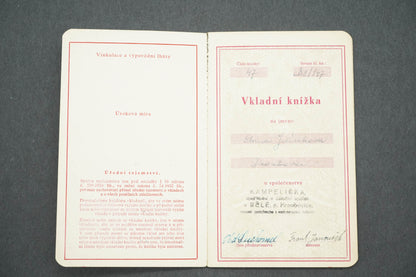 VKLADNÍ KNÍŽKA (x14930)