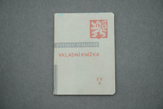 VKLADNÍ KNÍŽKA POŠTOVNÍ SPOŘITELNA (x14934)