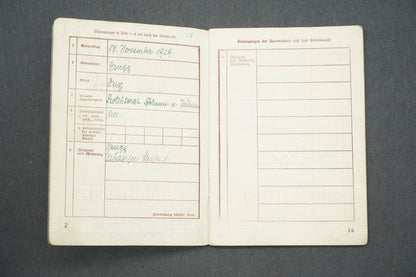 ARBEITSBUCH DEUTICHES REICH Workbook of the Third Reich (x14950)
