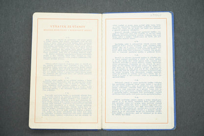 SPOŘITELNÍ KNÍŽKA MĚSTSKÉ SPOŘITELNY V HEŘMANOVĚ MĚSTCI (x14961)