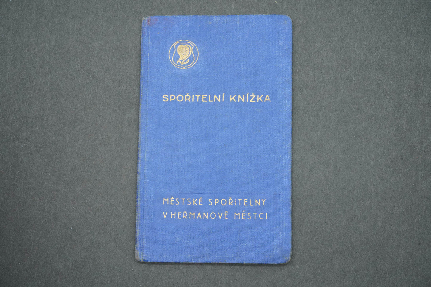 SPOŘITELNÍ KNÍŽKA MĚSTSKÉ SPOŘITELNY V HEŘMANOVĚ MĚSTCI (x14961)