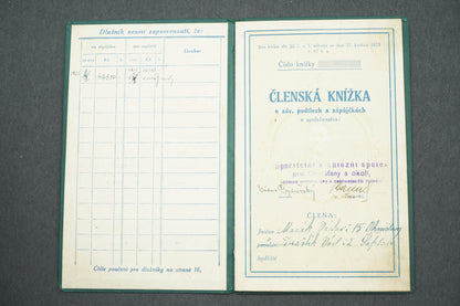 ČLENSKÁ KNÍŽKA (x14964)