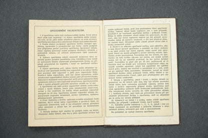 SPOŘITELNÍ KNÍŽKA SPOŘITELNA A ZÁLOŽNA V ROSICÍCH U BRNA (x14965)